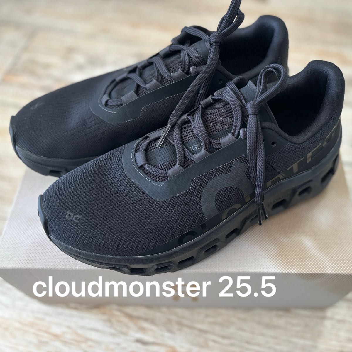 On Cloudmonster 25 5 クラウドモンスター オン ブラック cloud On Cloudmonster 25 5 クラウドモンスター オン ブラック cloud