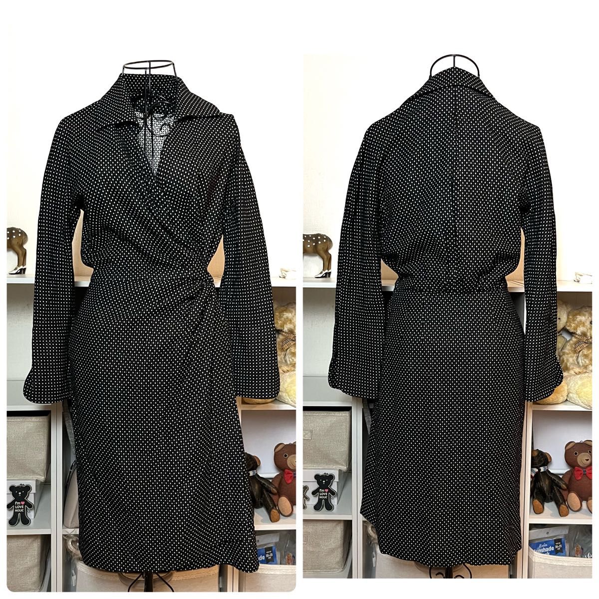 通販 美品 Christian Dior ディオール ウール ワンピース 通販 美品 Christian Dior ディオール ウール ワンピース