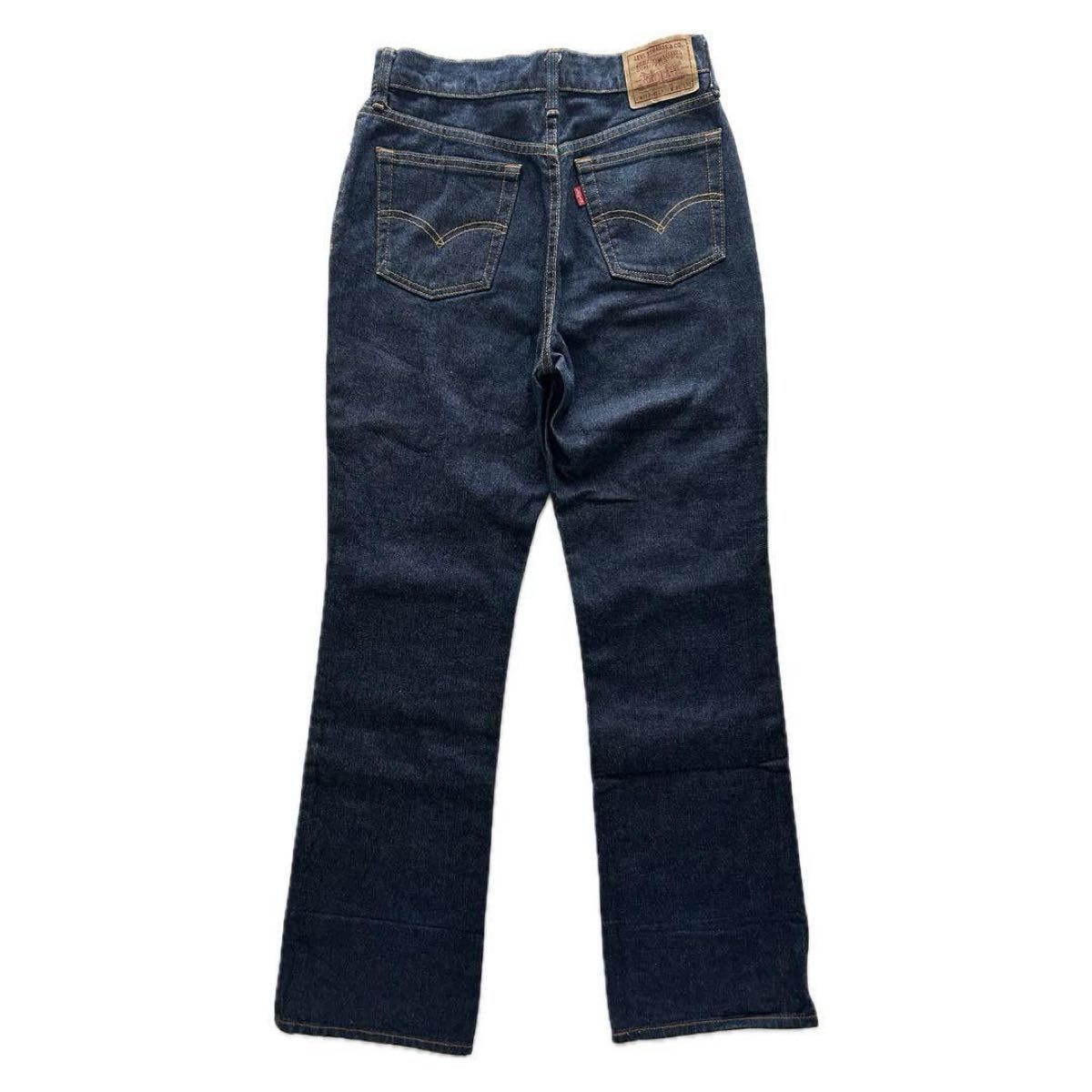levi's 517 W31 L32 ボタン裏J33 実寸 W26 日本製 濃紺 デニム levi's 517 W31 L32 ボタン裏J33 実寸 W26 日本製 濃紺 デニム