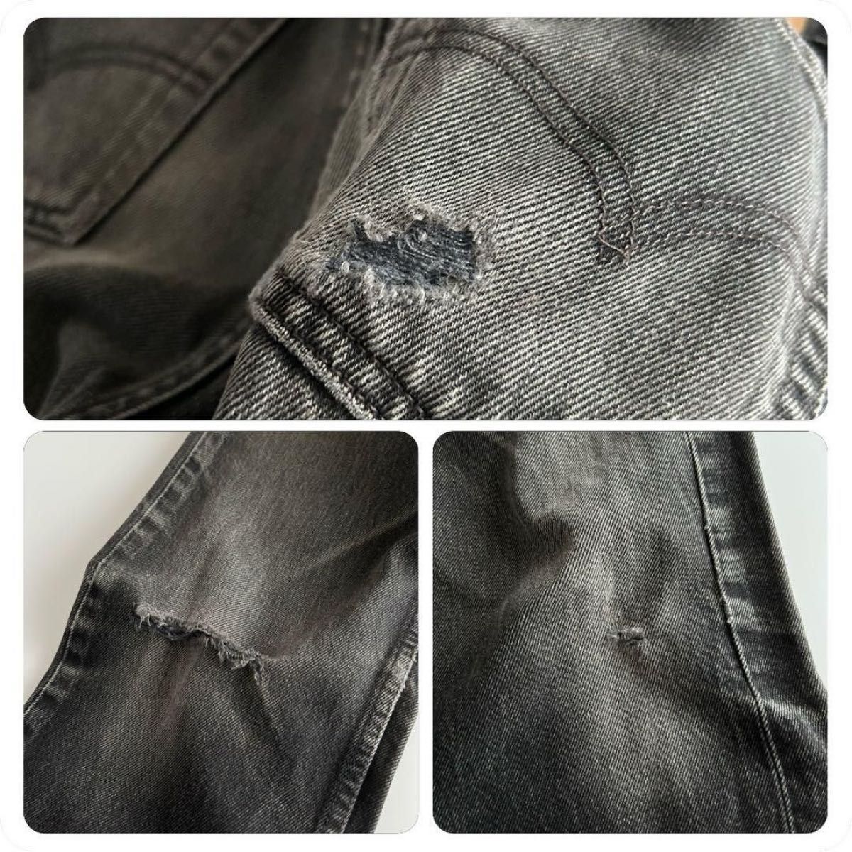 levi's 501 ブラックデニム usa製 後染め ボタン裏544 w29 levi's 501 ブラックデニム usa製 後染め ボタン裏544 w29