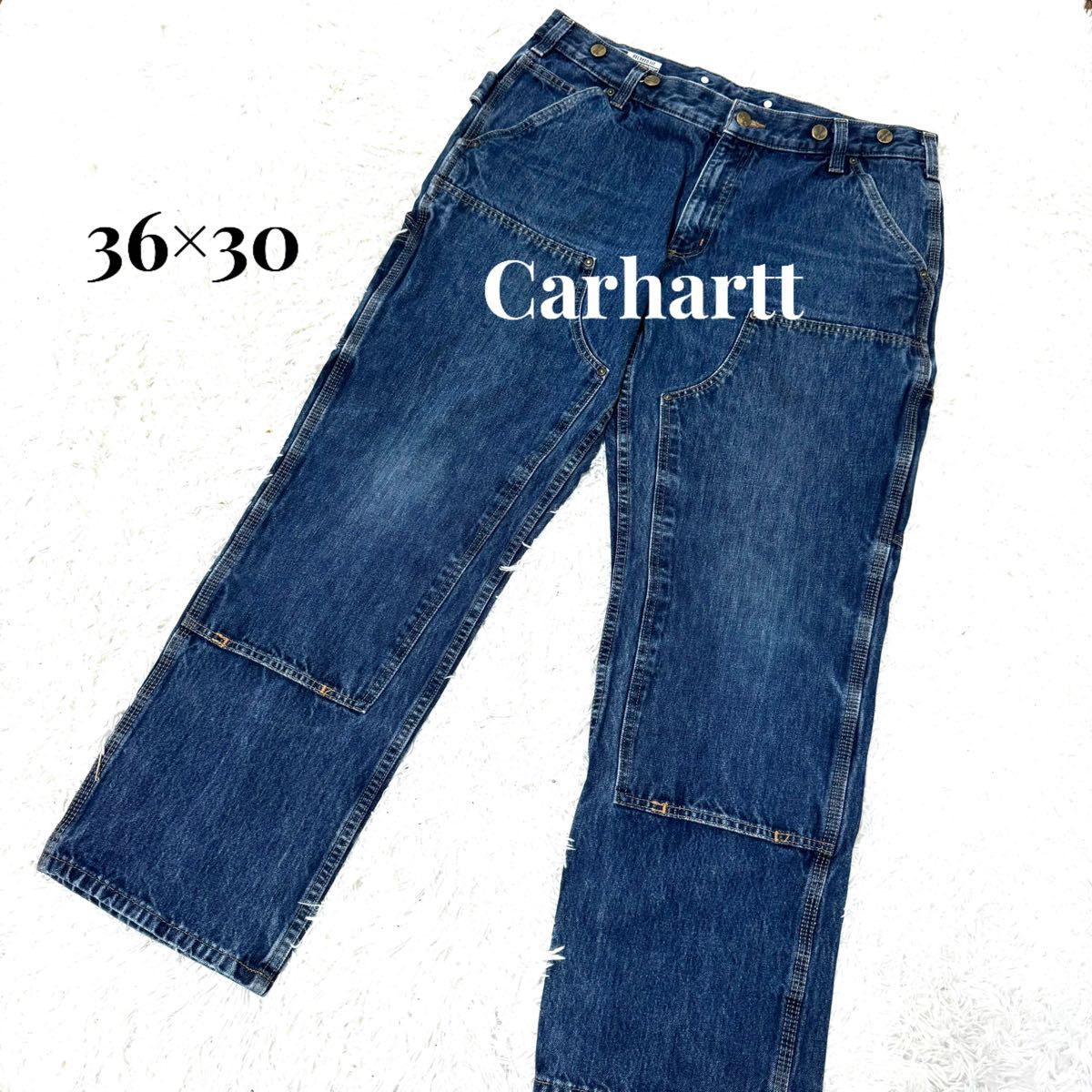 CARHARTT ダブルニー カーハート ヒゲ フェード ブラック グレー CARHARTT ダブルニー カーハート ヒゲ フェード ブラック グレー
