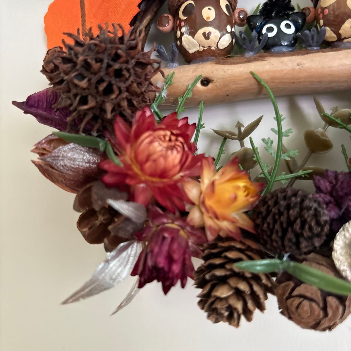 どんぐりアート お座りbearのHalloweenミニリース 。|Yahoo どんぐりアート お座りbearのHalloweenミニリース 。|Yahoo