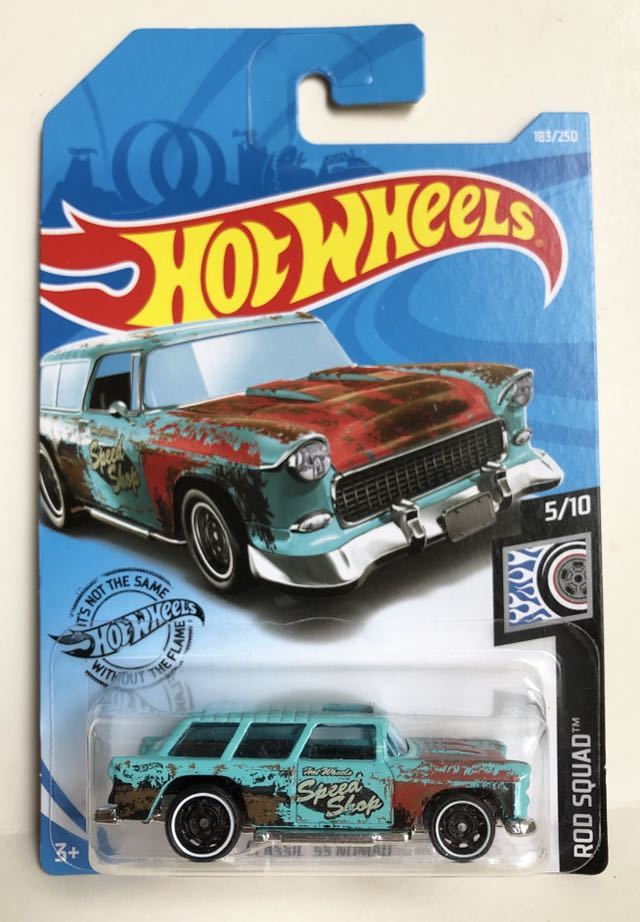 ラスト 1955 Chevrolet Nomad シボレー ノマド Ira Gilford アイラ ギルフォード Chevy シェビー Rat Rod ラット Rasty 錆 Blue ブルー_画像2