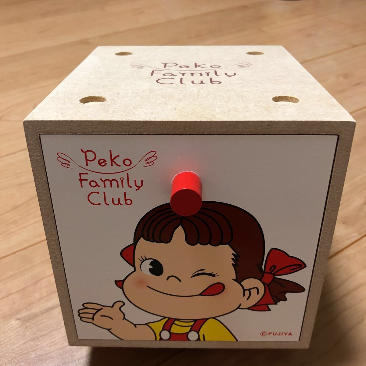 ⭐️最終値下げしました FUJIYA ペコちゃん引き出し BOX-
