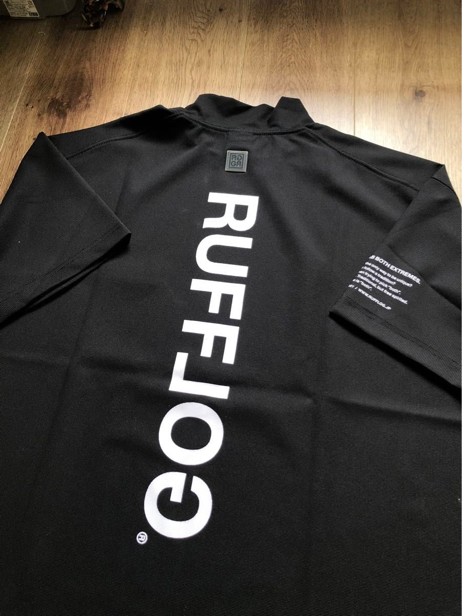 RUFFLOG GOLF VERTICAL LOGO MOCK TEE モックネック|Yahoo RUFFLOG GOLF VERTICAL LOGO MOCK TEE モックネック|Yahoo