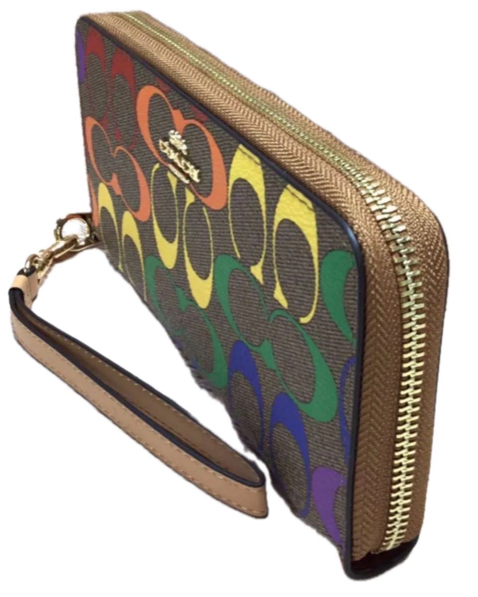 COACH コーチマルチカラー シグネチャー 長財布 新品|Yahoo COACH コーチマルチカラー シグネチャー 長財布 新品|Yahoo
