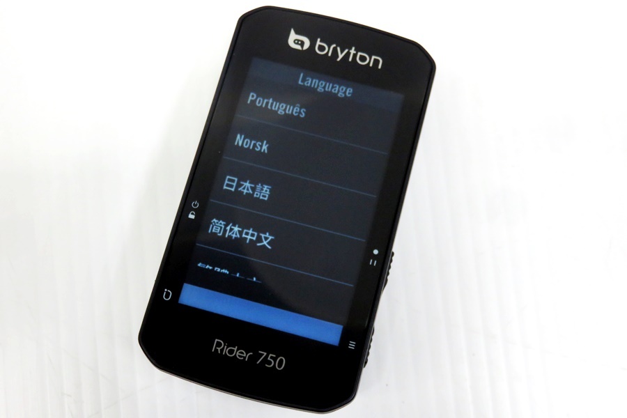 BRYTON ブライトン RIDER 750 GPSサイクルコンピューター 本体のみ