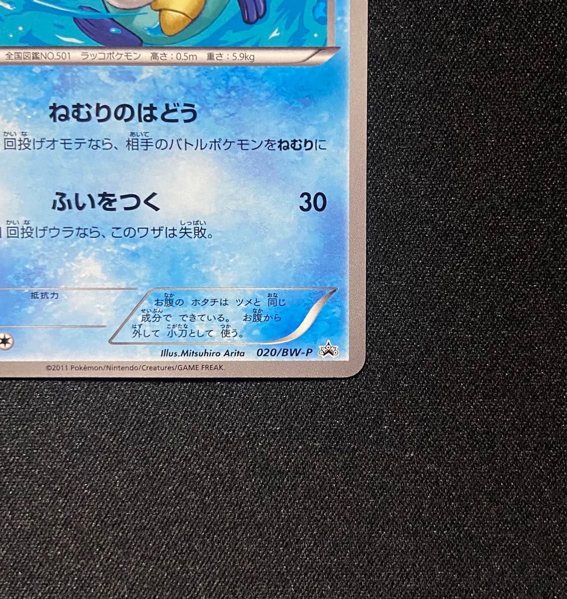 良品-美品】ポケモンカード ミジュマル 020/BW-P ユニクロ 良品-美品】ポケモンカード ミジュマル 020/BW-P ユニクロ