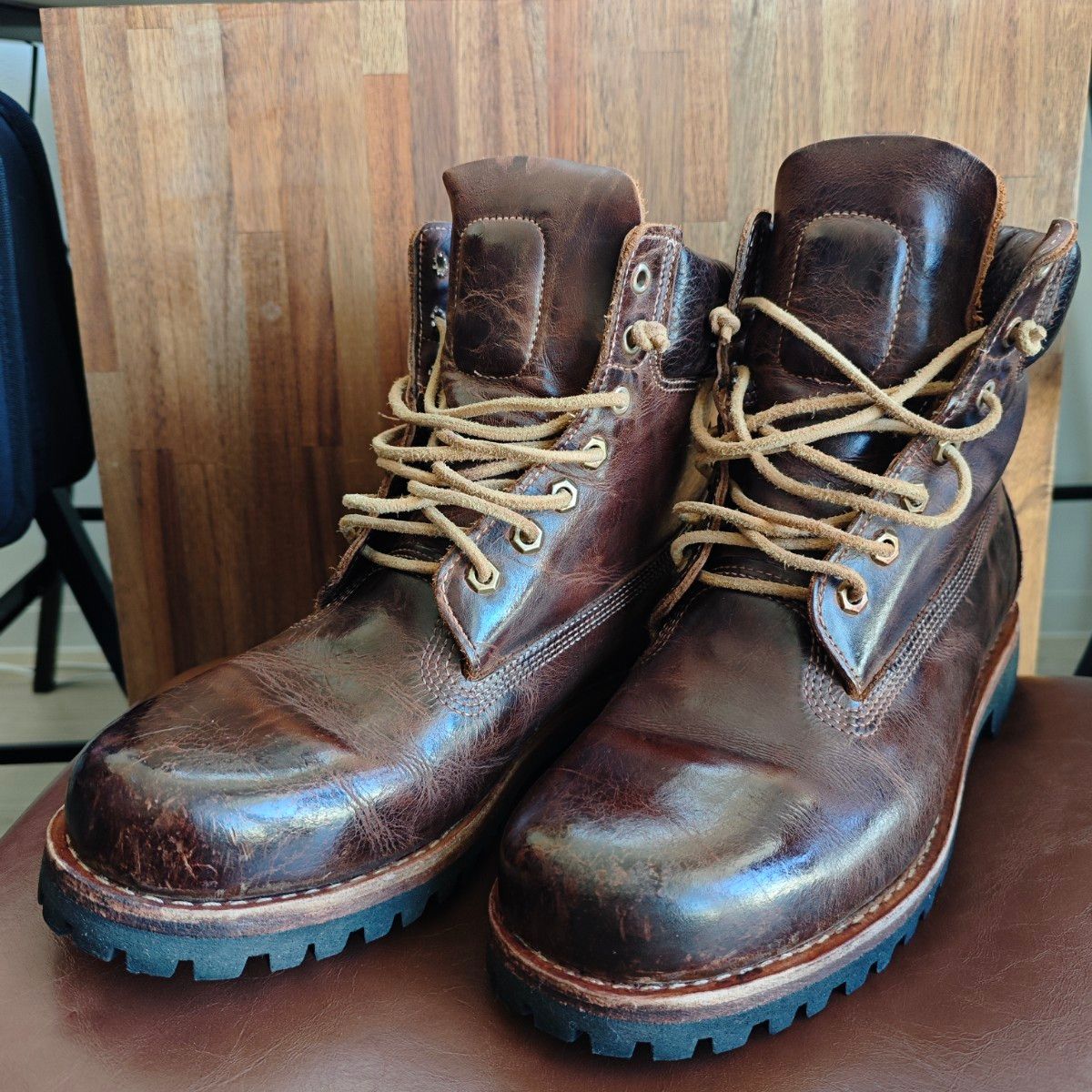 激シブ Timberland ティンバーランド 本革ワークブーツ27 5cm 激シブ Timberland ティンバーランド 本革ワークブーツ27 5cm