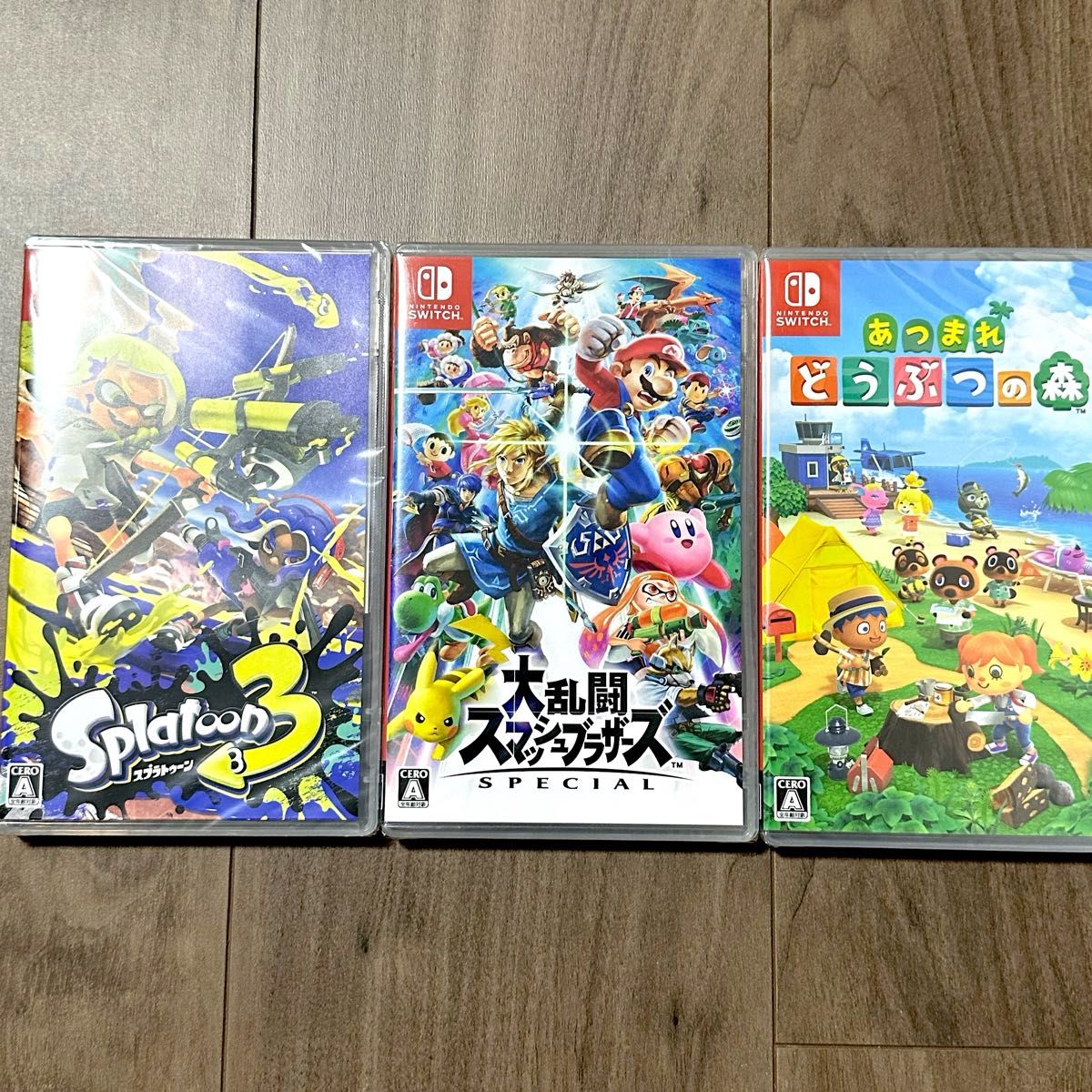 Nintendo Switch ソフト3本 新品未開封|Yahoo!フリマ(旧PayPay Nintendo Switch ソフト3本 新品未開封|Yahoo!フリマ(旧PayPay