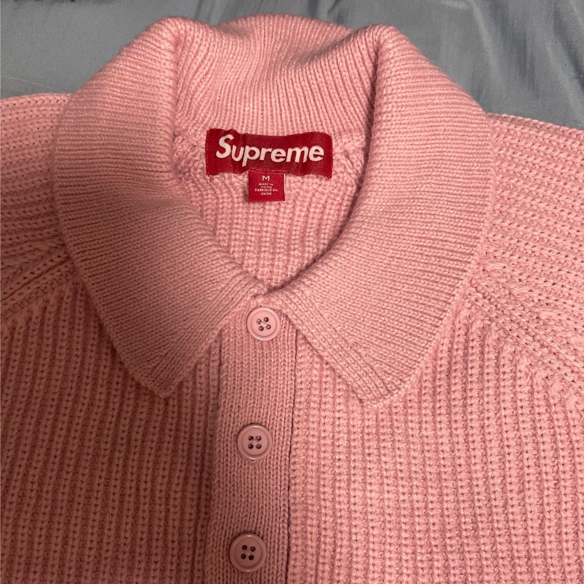 Supreme Small Box Polo Sweater Supreme Small Box Polo Sweater