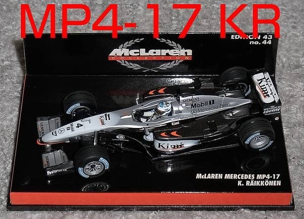 1/43 マクラーレン メルセデス MP4/17 ライコネン 2002 ベンツ McLaren MERCEDES MP4-17