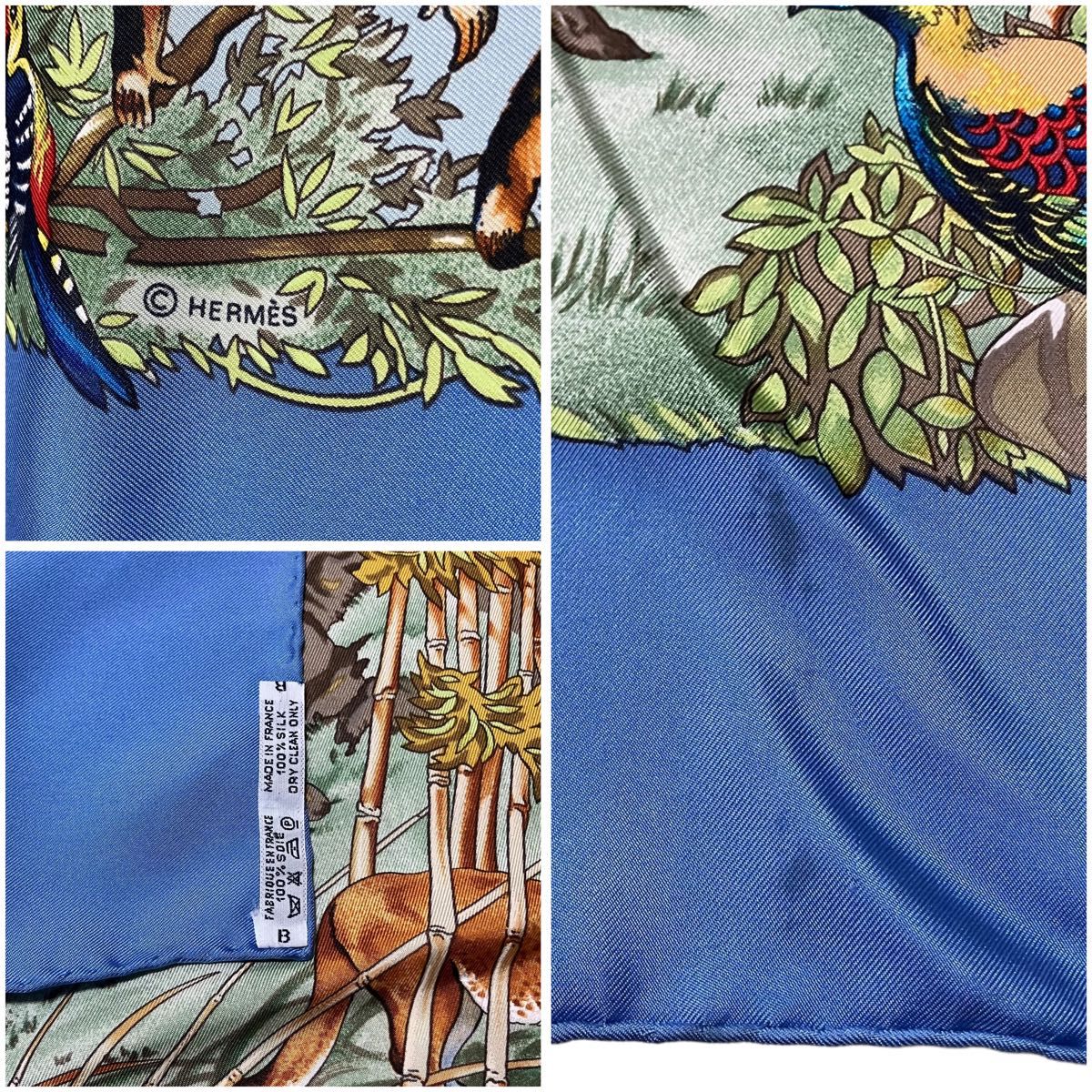 美品】エルメス HERMES カレ90 SICHUAN 四川省 シルク スカーフ 美品】エルメス HERMES カレ90 SICHUAN 四川省 シルク スカーフ