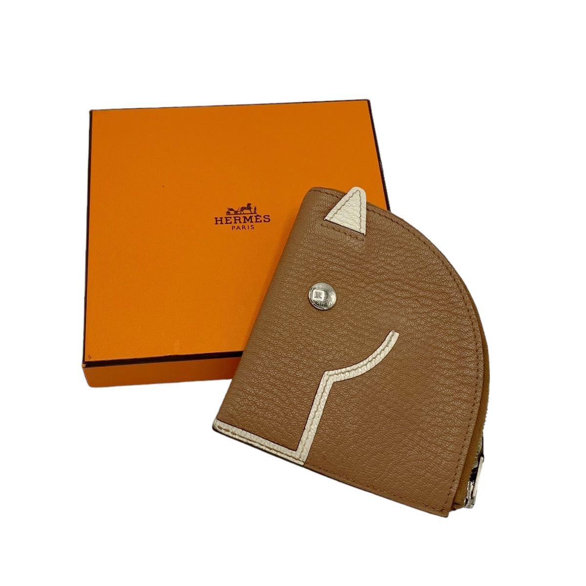 美品】エルメス HERMES パドック コインケース カードケース 美品】エルメス HERMES パドック コインケース カードケース