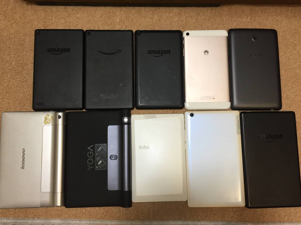 タブレット 10台セット まとめ 動作未確認 ジャンク 02