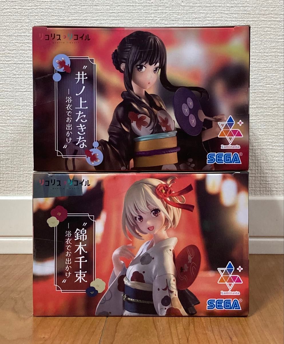 新品未開封 2種セット】リコリス・リコイル Luminasta 浴衣で 新品未開封 2種セット】リコリス・リコイル Luminasta 浴衣で