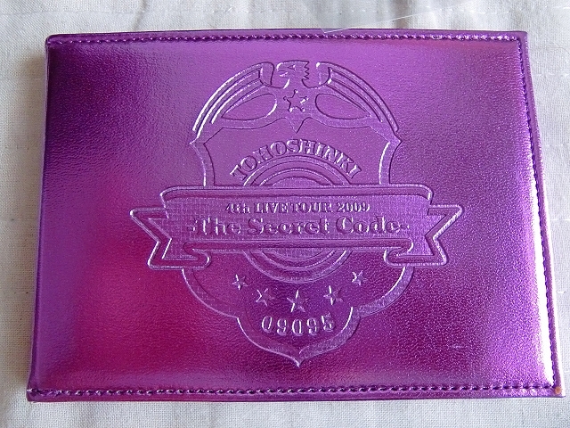 希少☆TOHOSHINKI 東方神起☆チケット付属グッズ非売品 4ht LIVE TOUR 2009 The Secret Code ペンライト ミサンガ 記念フォトフレーム 他_画像4