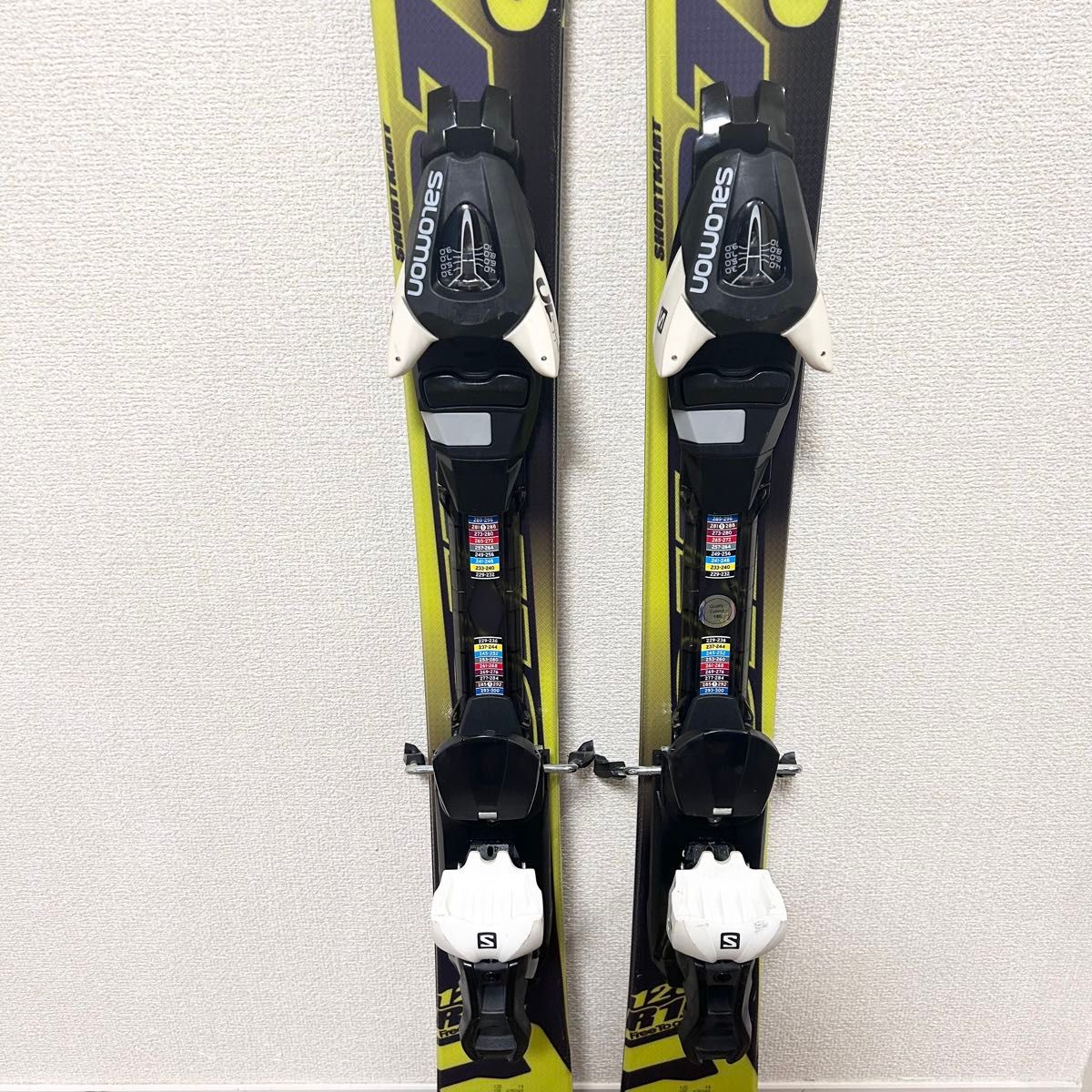 SALOMON サロモン スキー板 ショートスキー short kart 120 SALOMON サロモン スキー板 ショートスキー short kart 120