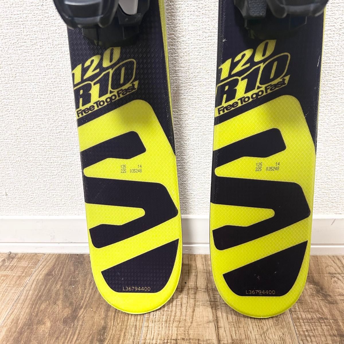 SALOMON サロモン スキー板 ショートスキー short kart 120 SALOMON サロモン スキー板 ショートスキー short kart 120