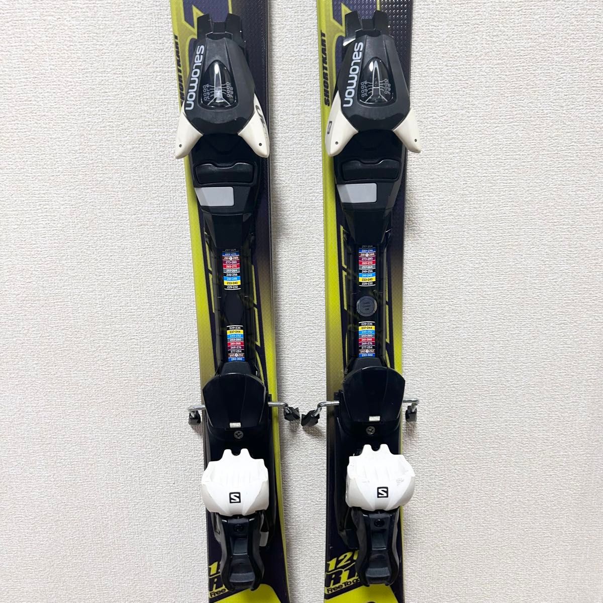 SALOMON サロモン スキー板 ショートスキー short kart 120 SALOMON サロモン スキー板 ショートスキー short kart 120