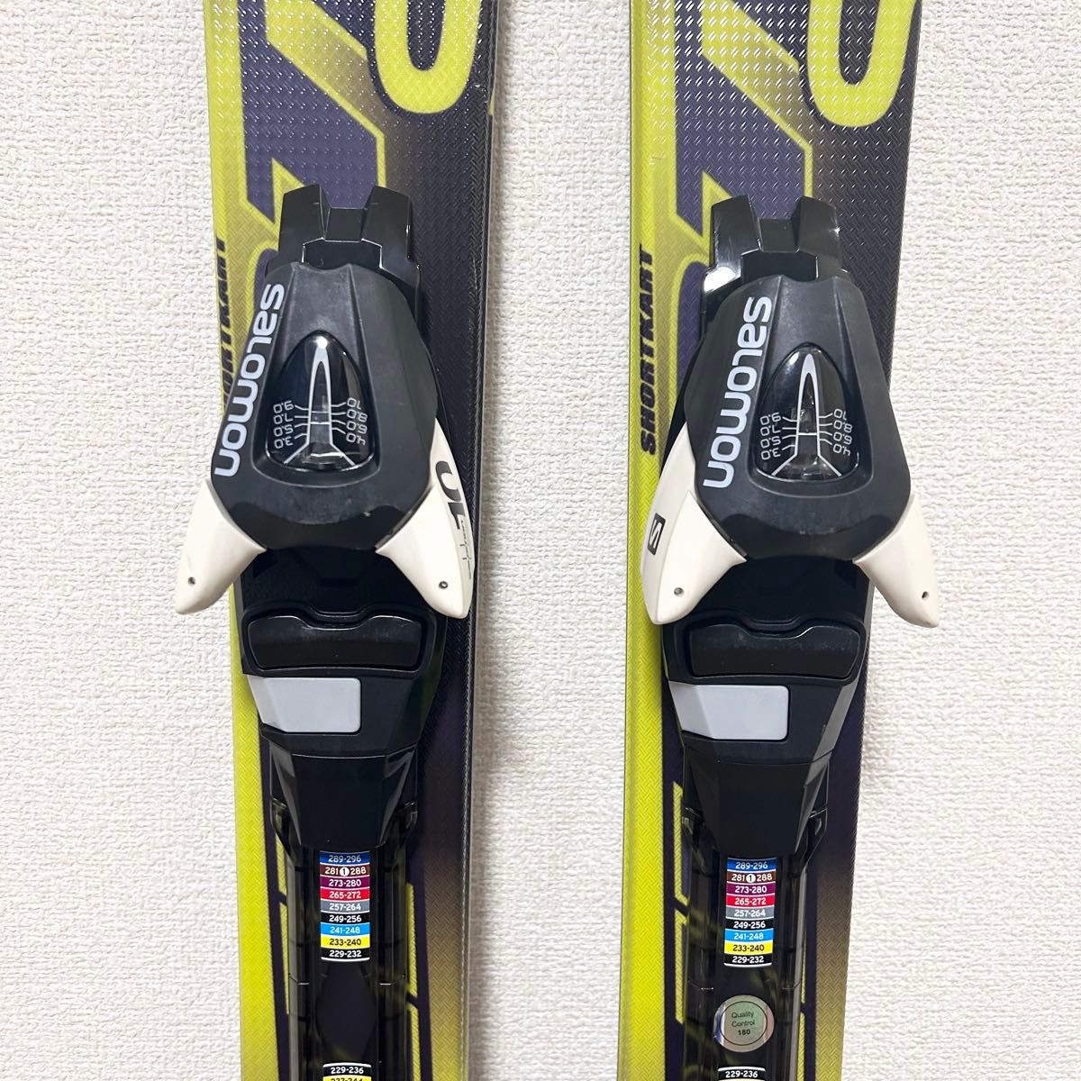 SALOMON サロモン スキー板 ショートスキー short kart 120 SALOMON サロモン スキー板 ショートスキー short kart 120