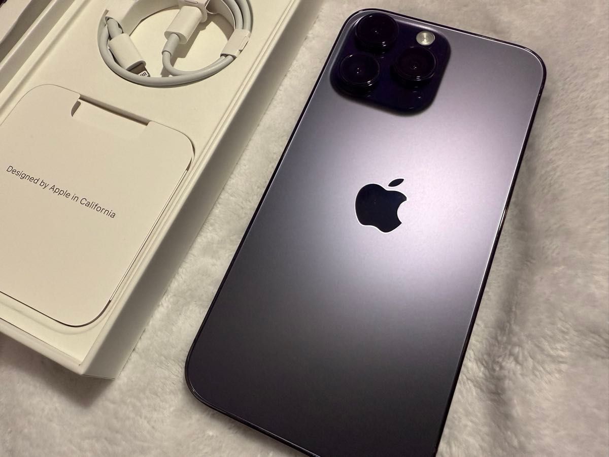 iPhone 14 Pro Max 256GB ディープパープル SIMフリー Apple純正 iPhone 14 Pro Max 256GB ディープパープル SIMフリー Apple純正