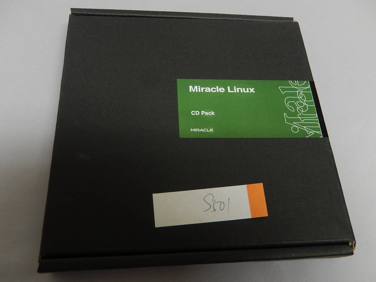 未使用　Miracle Linux　CD Pack　V2　S501