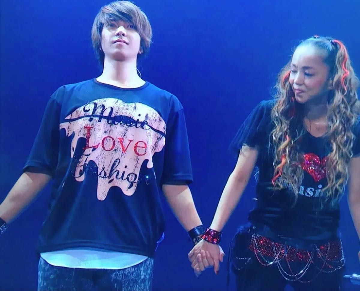 安室奈美恵 山下智久 Thank you Tシャツ ラストライブ 沖縄 T 安室奈美恵 山下智久 Thank you Tシャツ ラストライブ 沖縄 T