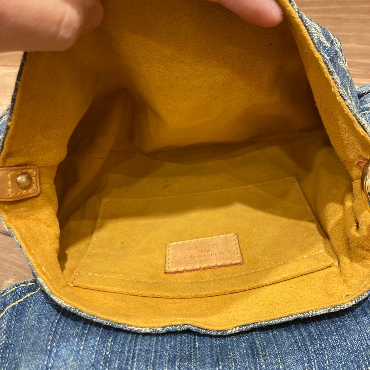 LOUIS VUITTON ルイヴィトン モノグラムデニム ミニプリーティ LOUIS VUITTON ルイヴィトン モノグラムデニム ミニプリーティ