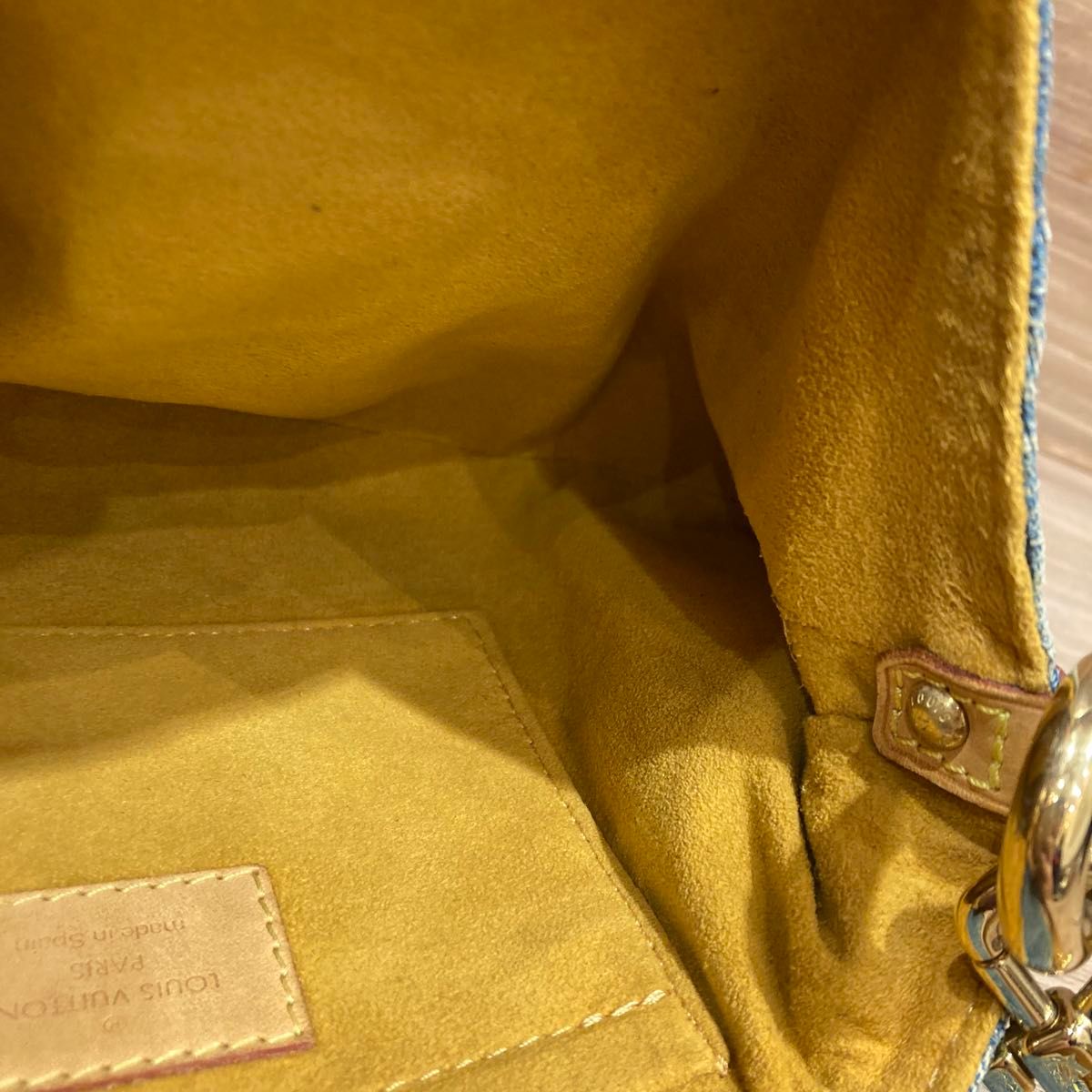 LOUIS VUITTON ルイヴィトン モノグラムデニム ミニプリーティ LOUIS VUITTON ルイヴィトン モノグラムデニム ミニプリーティ