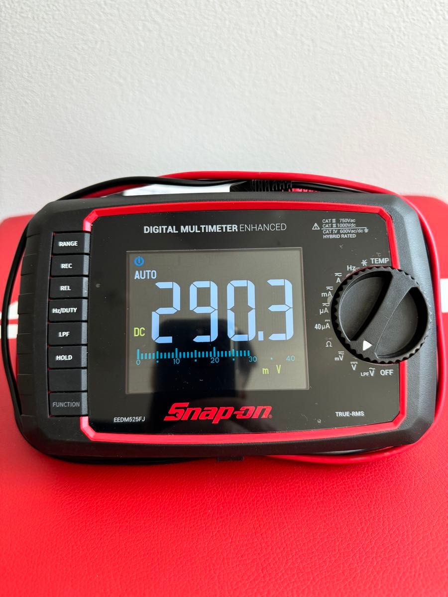 スナップオン デジタルマルチメーター EEDM525FJ 美品 特価 スナップオン デジタルマルチメーター EEDM525FJ 美品 特価