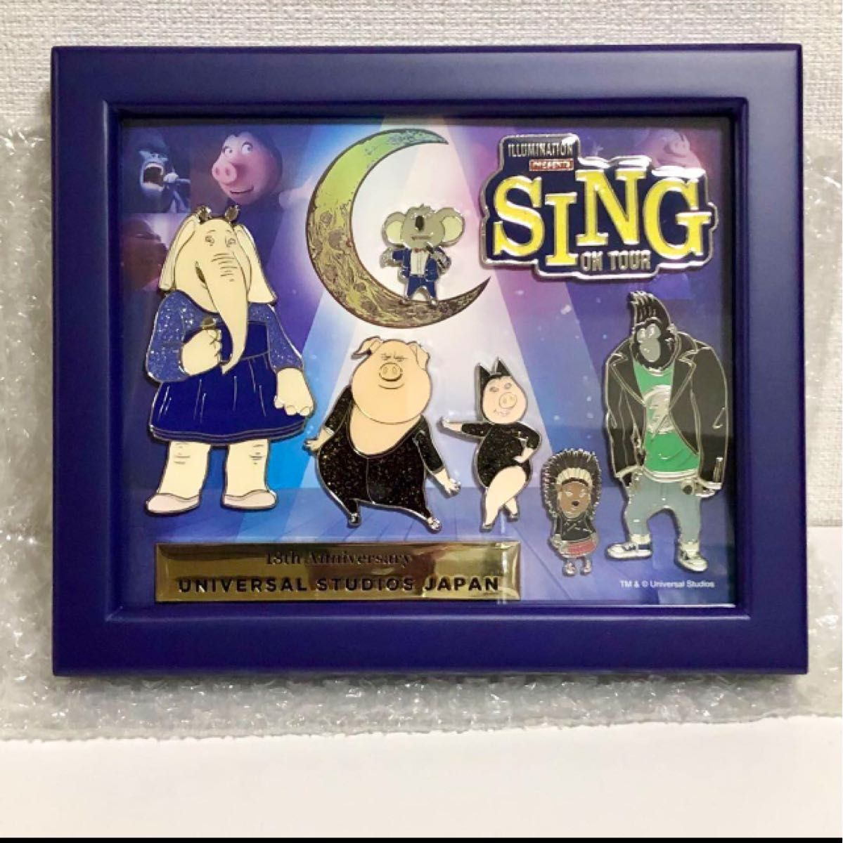 USJ シング・オン・ツアー ピンバッチ ノベルティ 非売品 SING USJ シング・オン・ツアー ピンバッチ ノベルティ 非売品 SING
