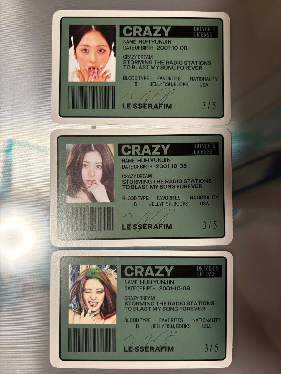 LESSERAFIM CRAZY ユンジントレカ|Yahoo!フリマ(旧PayPayフリマ) LESSERAFIM CRAZY ユンジントレカ|Yahoo!フリマ(旧PayPayフリマ)
