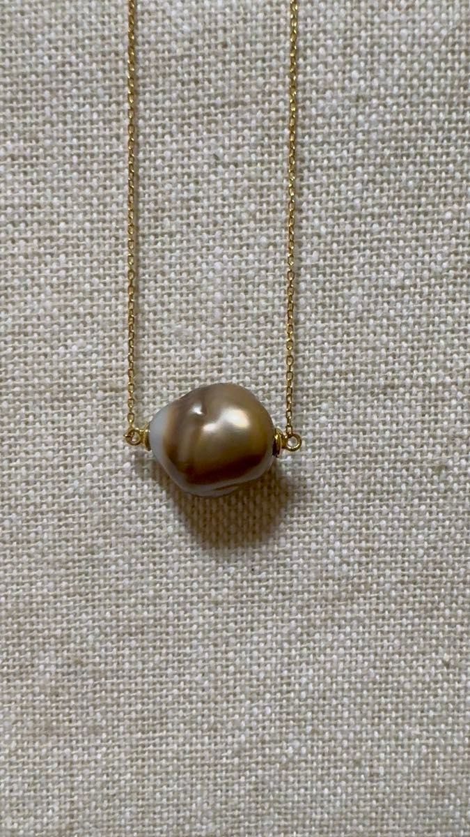 ARTIDA OUD アルティーダウード 南洋パール K10 ネックレス ゴールド one of a kind パールネックレス