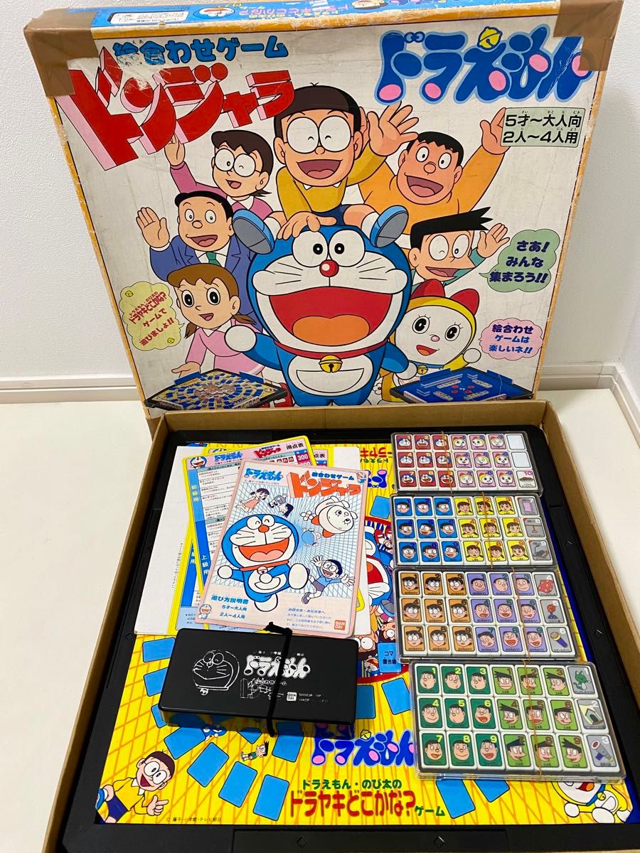 希少】ドラえもん ドンジャラ 昭和レトロ 絵合わせゲーム ボード 希少】ドラえもん ドンジャラ 昭和レトロ 絵合わせゲーム ボード