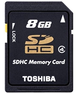 TOSHIBA SDHC CARD8GB Class4 OFFICIAL PRODUCT SD-L008G4 NO3_画像1