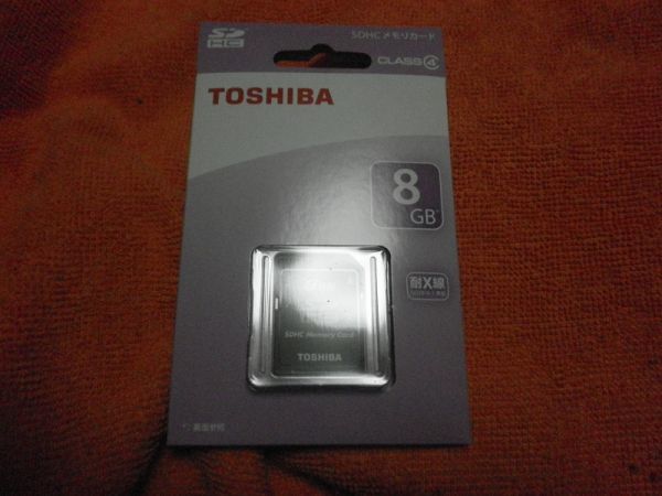 TOSHIBA SDHC CARD8GB Class4 OFFICIAL PRODUCT SD-L008G4 NO3_画像2