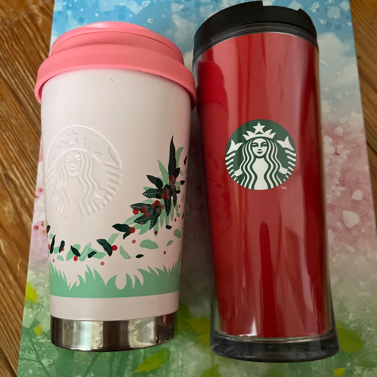 スターバックス 限定 タンブラー 2本まとめて 海外 クリスマス スターバックス 限定 タンブラー 2本まとめて 海外 クリスマス