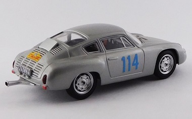 BEST 1/43 Porsche 356 B Carrera GTL Abarth Tour de Corse\'60 #114