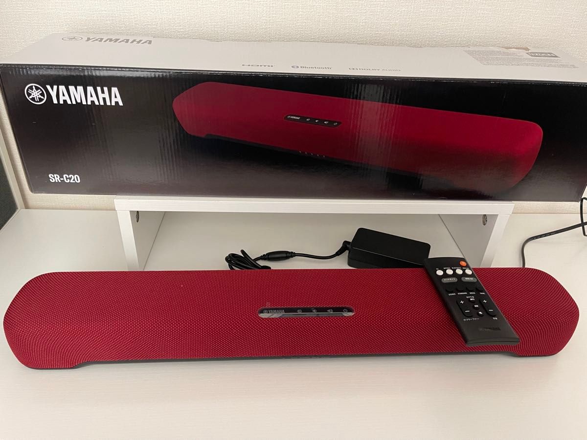ヤマハ コンパクトサウンドバー SR-C20A(R) 横幅60cm PC ゲーム ヤマハ コンパクトサウンドバー SR-C20A(R) 横幅60cm PC ゲーム
