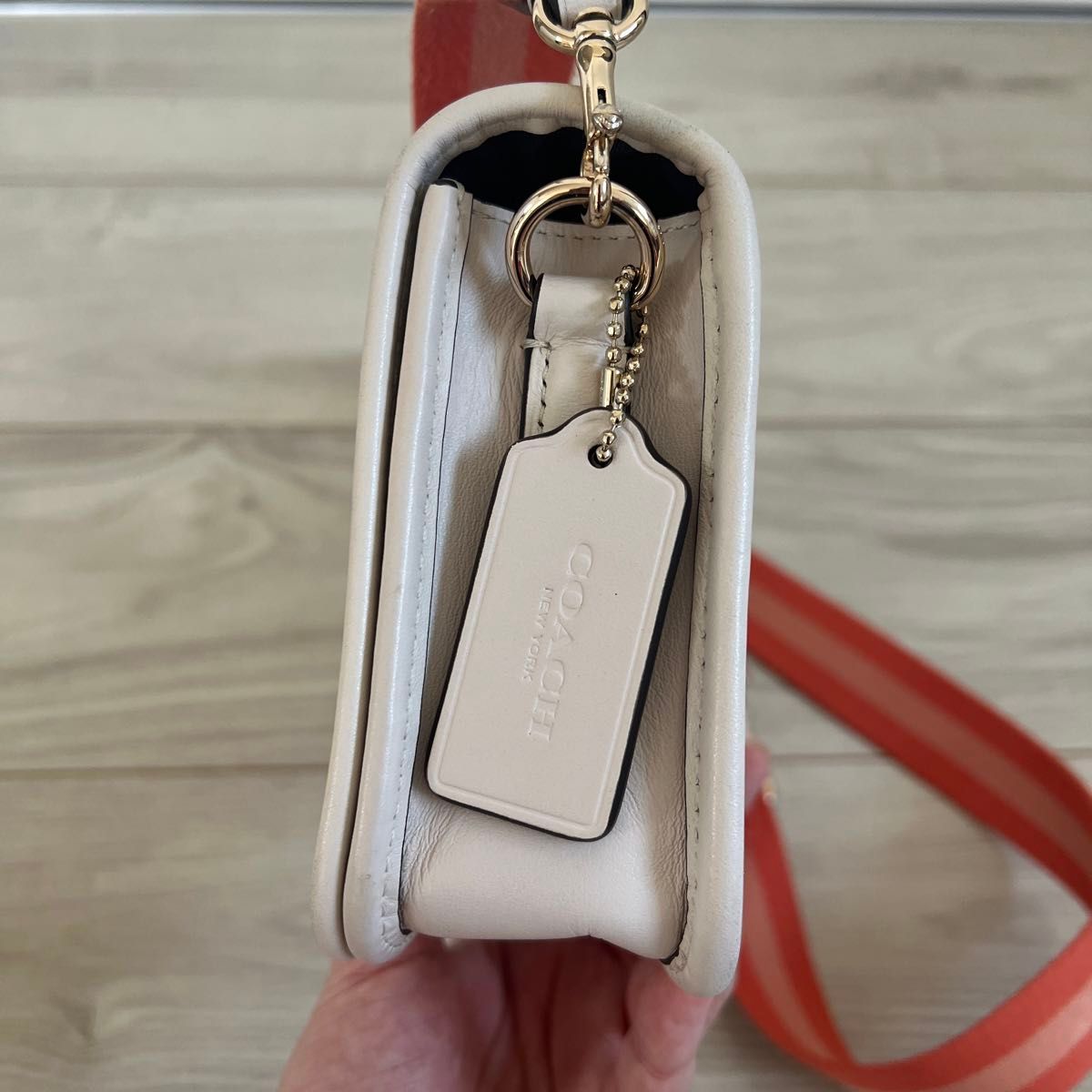 なかなか綺麗 希少 COACH コーチ ショルダーバッグ 星型ワッペン なかなか綺麗 希少 COACH コーチ ショルダーバッグ 星型ワッペン