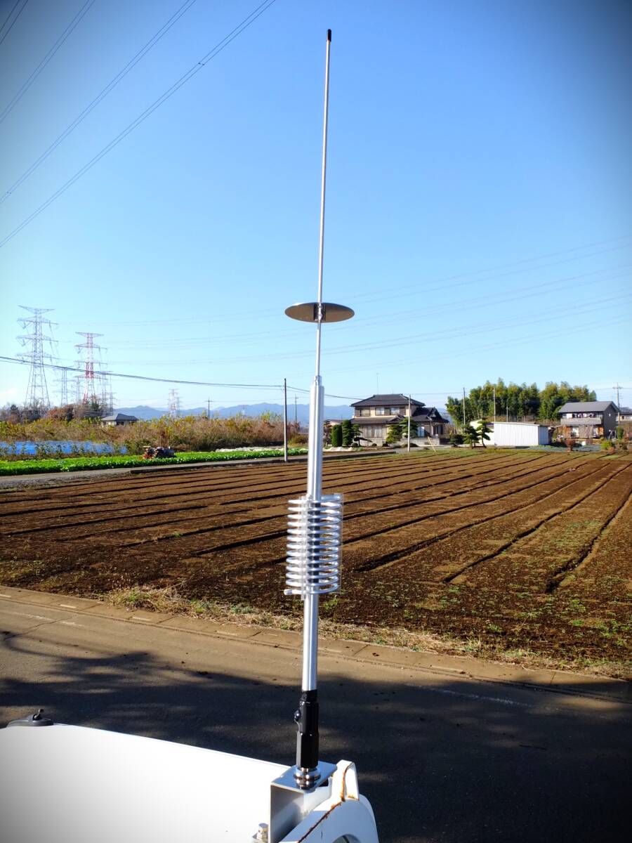 DT-HF コンパクト高性能! ☆デコトラUFOアンテナ27-28MHz 1/4λ DT-HF コンパクト高性能! ☆デコトラUFOアンテナ27-28MHz 1/4λ