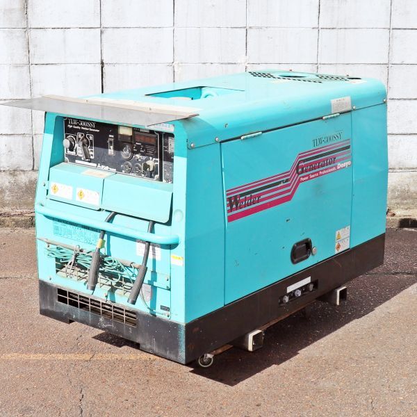 新潟発 デンヨー 溶接発電機 TLW-300SSY 防音型 ディーゼル 新潟発 デンヨー 溶接発電機 TLW-300SSY 防音型 ディーゼル