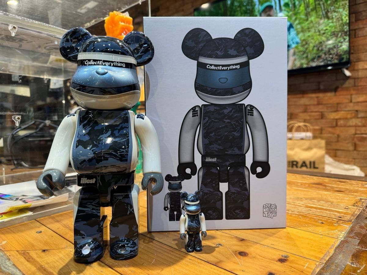ベアブリック 海外限定品 illest Bearbrick フィギュア ベアブリック 海外限定品 illest Bearbrick フィギュア