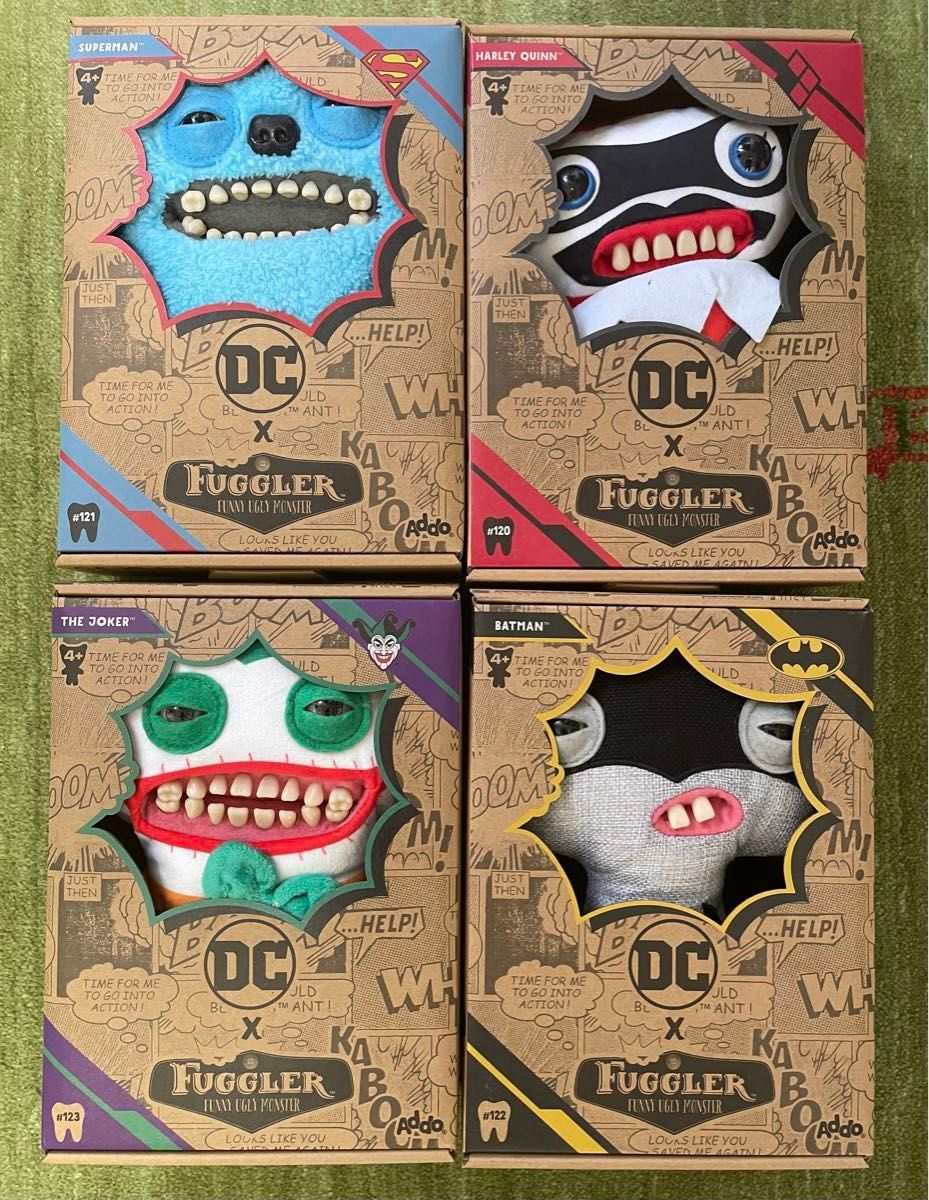 fuggler DCコラボ 4体コンプリートセット|Yahoo!フリマ(旧 fuggler DCコラボ 4体コンプリートセット|Yahoo!フリマ(旧