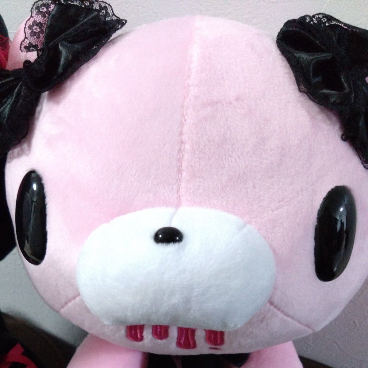 チャックスGP いたずらぐまのグルーミー ぬいぐるみlaceup チャックスGP いたずらぐまのグルーミー ぬいぐるみlaceup