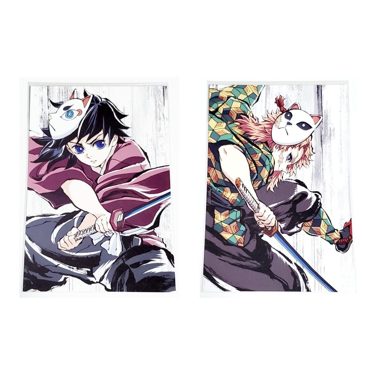 2点セット】鬼滅の刃 全集中展 幕間画ポストカード 柱稽古編 2点セット】鬼滅の刃 全集中展 幕間画ポストカード 柱稽古編