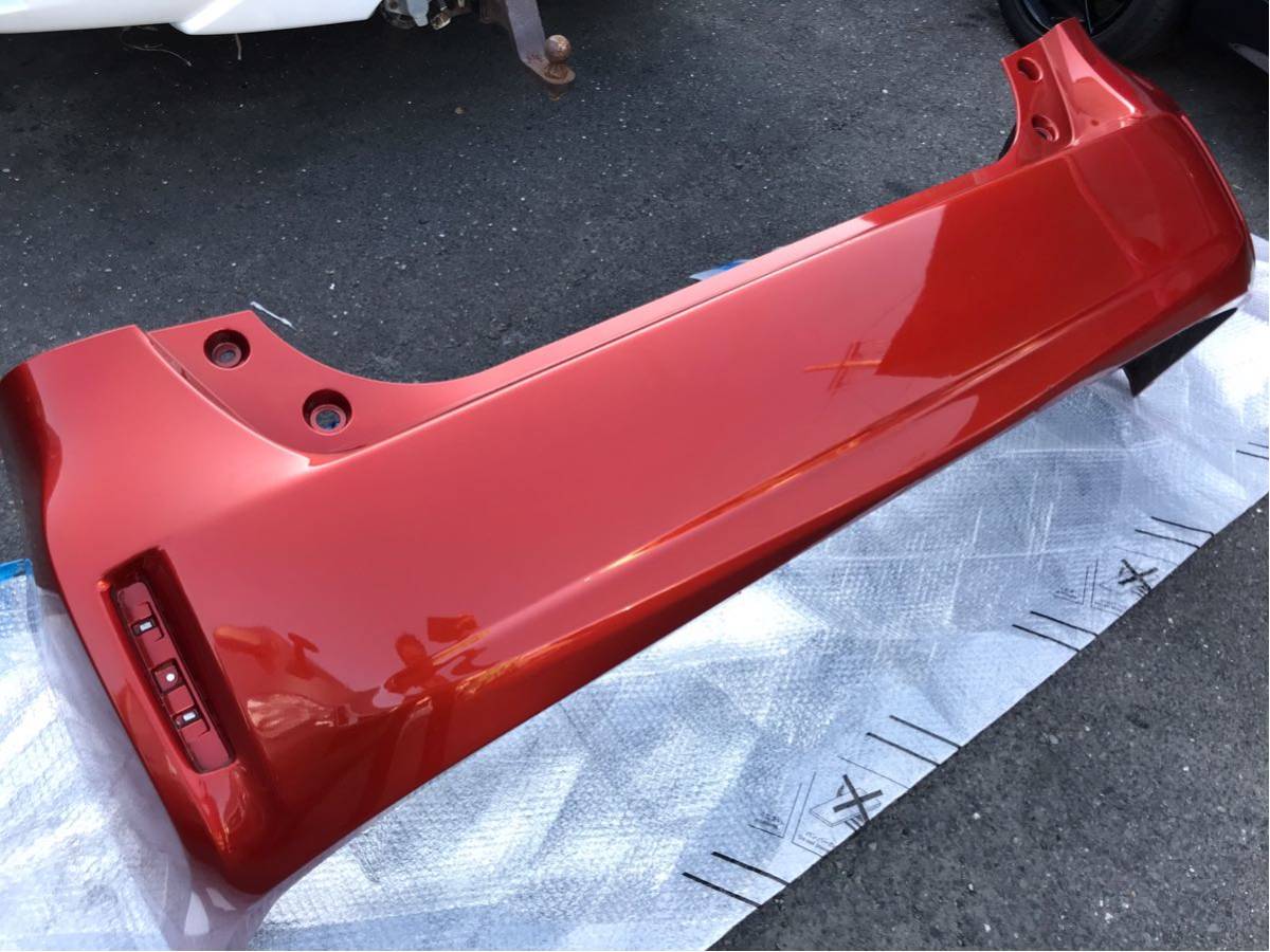 ヤフオク プリウスa Zvw40 41 リアバンパー オレンジメタ