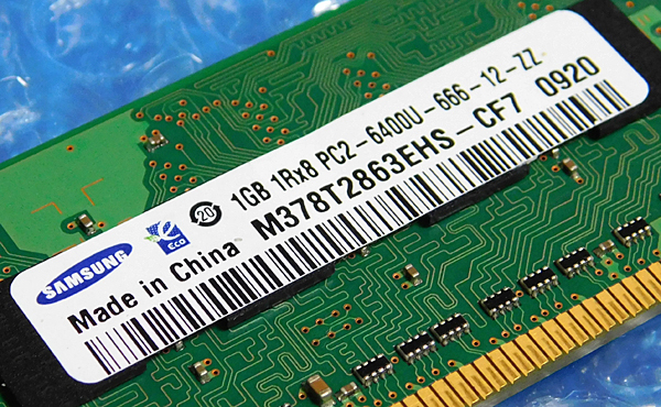 Samsung M378T2863EHS-CF7 (DDR2-800/PC2-6400U/1GB)[管理:KW379]_画像2
