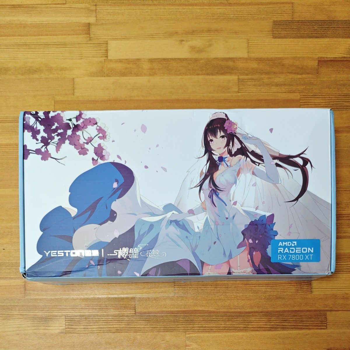 Yeston Radeon RX 7800 XT Sakura 櫻瞳花嫁 動作確認済・美品 Yeston Radeon RX 7800 XT Sakura 櫻瞳花嫁 動作確認済・美品